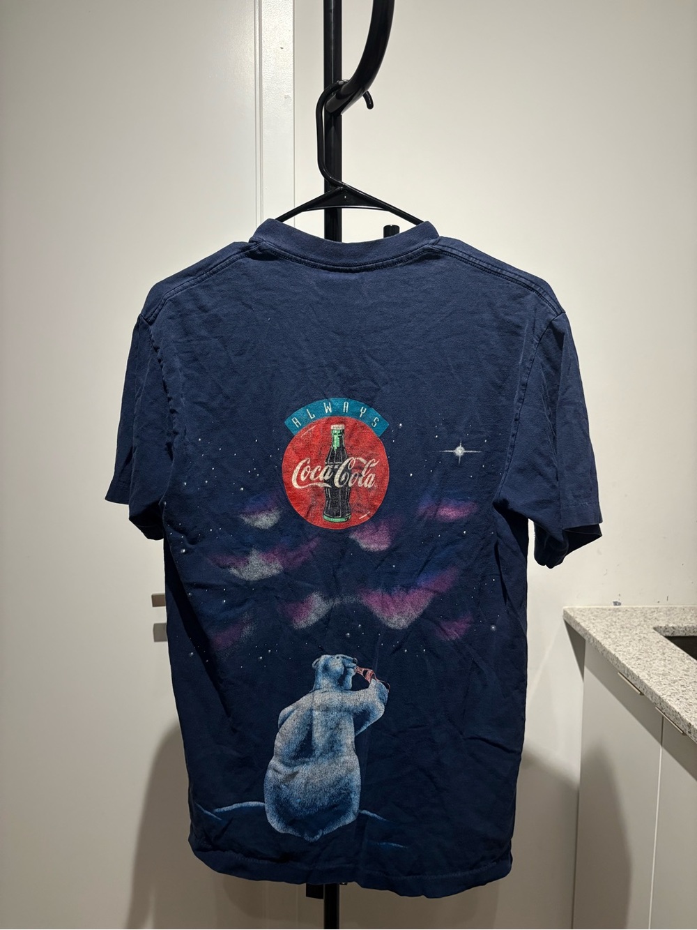 Navy Kids Polar Bear Graphic Tee - Picture 5 of 6